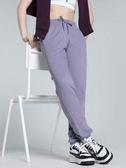 Puma - Motion Women's Purple Joggers