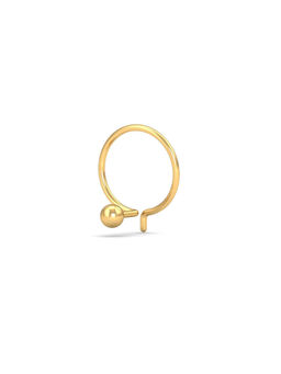 KuberBox - 2.5 MM Gold Ball Nose Pin 14K Gold
