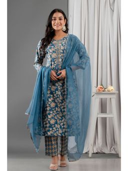 Kohsh - Printed Cotton Kurta (Set of 3)