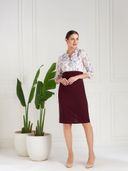 Burgundy color option, Currently selected