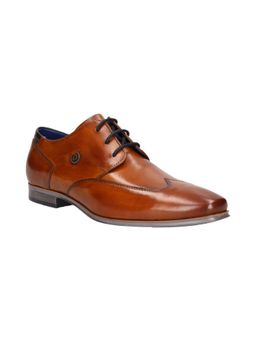 Bugatti - Margo Brown Mens Leather Derby Shoes
