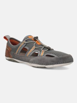 Bugatti - Sandstone Grey Mens Slip-On Sneakers