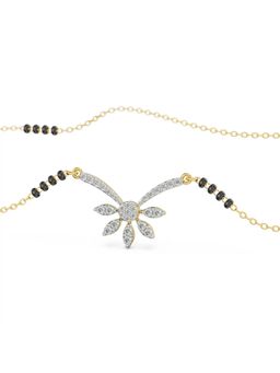 EMORI - Aayat Mangalsutra in 14KT Gold | Authentic & Certified Lab Diamonds