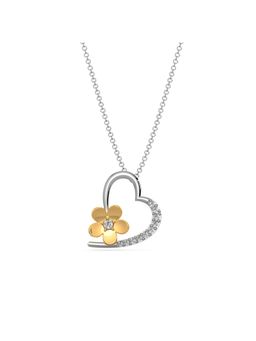 EMORI - Love Blossom Pendant in 14KT Gold | Authentic & Certified Lab Diamonds