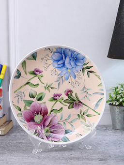 PENTADECO - Floral Medium Decor Plate
