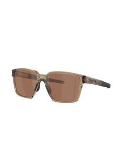 Oakley - Unisex Polarised Brown Lens Rectangle Sunglasses (57)