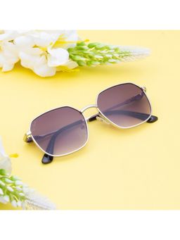 TED SMITH - Hexagonal Sunglasses for Men Women (58)