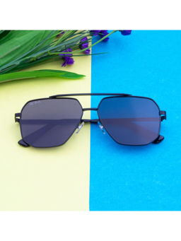 TED SMITH - Aviator Grey Sunglasses for Men Women (60)