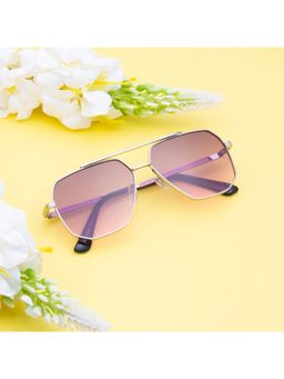 TED SMITH - Aviator Pink Sunglasses for Men Women (60)