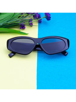 TED SMITH - Cat-Eye Grey Sunglasses for Men Women (48)