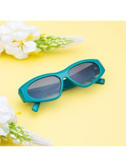 TED SMITH - Cat-Eye Grey Graded Sunglasses for Men Women (48)