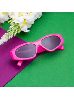 TED SMITH - Cat-Eye Grey Sunglasses for Men Women (48)