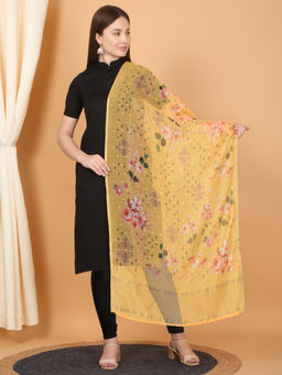 Likha - Viscose Chanderi Digital Printed Dupatta LIKDUP24
