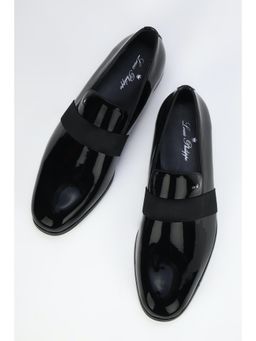 Louis Philippe - Black Slip Ons