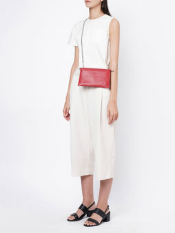 Behno New York - Frida Mini Crossbody Pebble Red