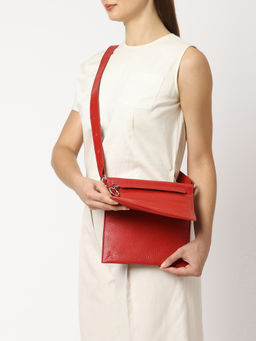 Behno New York - Rev Flip Flop Bag Pebble Red