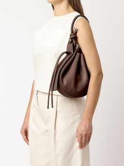 Behno New York - Ina Bag Medium Milled Cacao