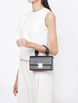 Behno New York - Mary Bag Mini Milled Black