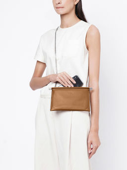 Behno New York - Frida Mini Crossbody Milled Almond