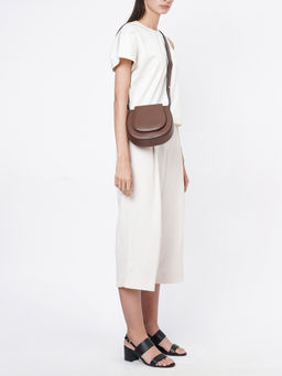 Behno New York - Tilda Mini Convertible Sling Bag - Brown