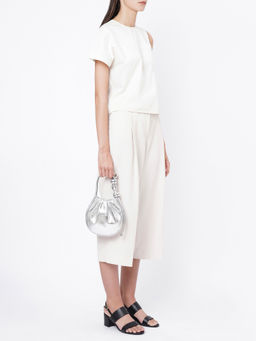 Behno New York - Ina Mini Potli Metallic Silver