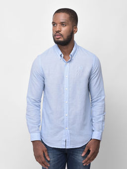 WOODS - Blue Casual Shirt