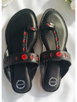 dhaaga - Black Rouge Noir - Kolhapuri Flat