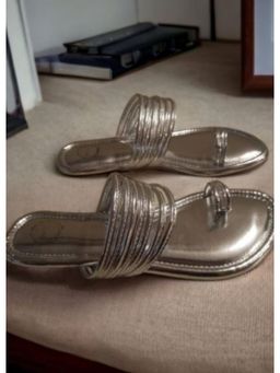 dhaaga - Silver Kolhapuri Flat