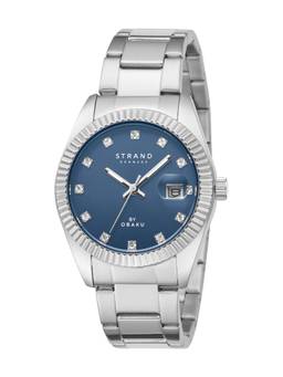 Strand by Obaku - Delmore Mini Denim S721LDCLSC Blue Dial Quartz Watch For Women