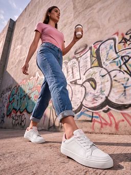 Off Limits - White Women Skyline W Sneakers