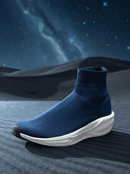 Off Limits - Navy Blue Men Bareform Sneakers