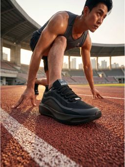 Off Limits - Black Men Apex-1 Running Shoes