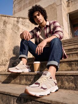 Off Limits - Beige Men Sneakers