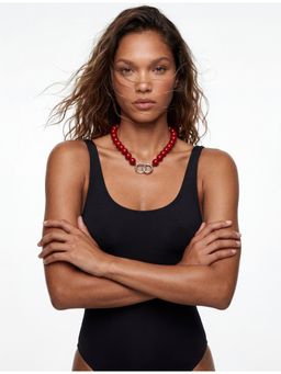 Koton - Black Strappy Swimsuit