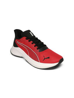Puma - Unisex Red FlySpeed Lite Cushioned Running Shoes