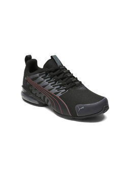 Puma - Unisex Black Voltaic Evo Running Shoes