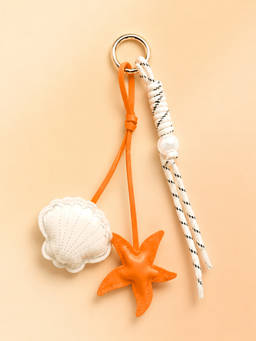 EcoRight - Orange Coral Bag Charm