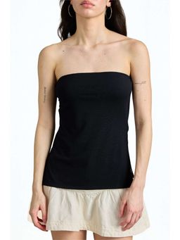 Bonkers Corner - Black Tube Top for Women