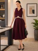 Burgundy color option