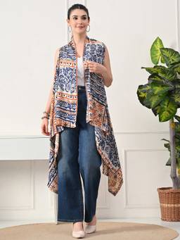 DECKEDUP - Blue Women Glory Shrug