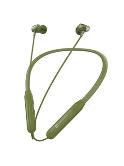 Portronics - Harmonics Z3 Wireless Bluetooth Neckband with mic, 30Hrs Playtime, (Green)