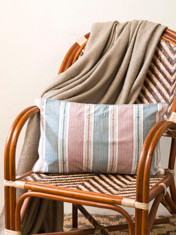 Fabindia - Cotton Printed Palampur Cushion Cover (12 x 18 inches)