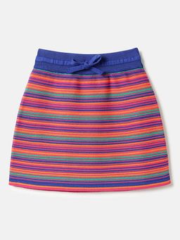 United Colors of Benetton - Striped Regular Fit Skirt Multi-Color