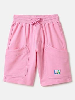 United Colors of Benetton - Longline Fit Shorts Pink
