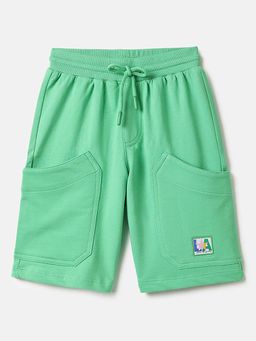 United Colors of Benetton - Longline Fit Shorts Green