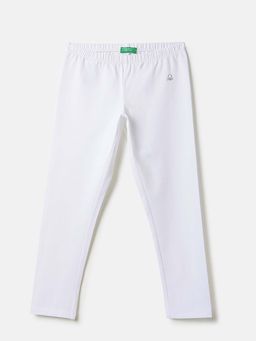 United Colors of Benetton - Solid Regular Fit Leggings White