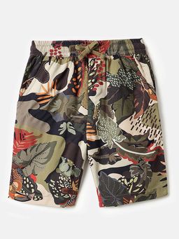 United Colors of Benetton - Printed Regular Fit Shorts Multi-Color