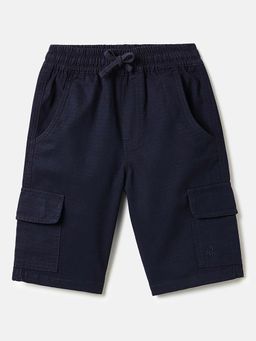 United Colors of Benetton - Regular Fit Ribston Cargo Pocket Shorts Blue