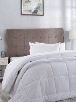Maspar - White Microfiber Super Solid Duvet