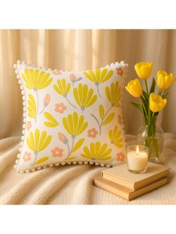 THROW PILLOW - Floral Bloom Cushion Cover